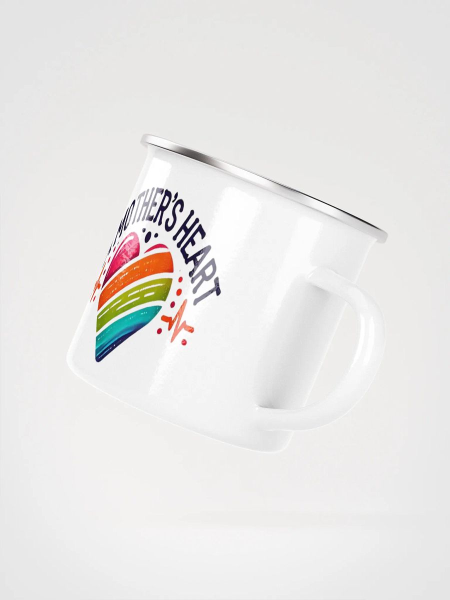 A Mother's Heart Enamel Mug product image (3)