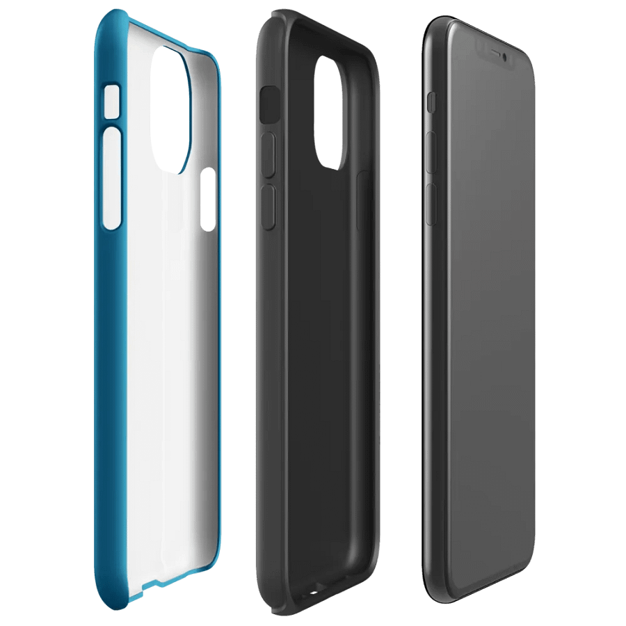 Blue InhaleDev iPhone Tough Case product image (4)