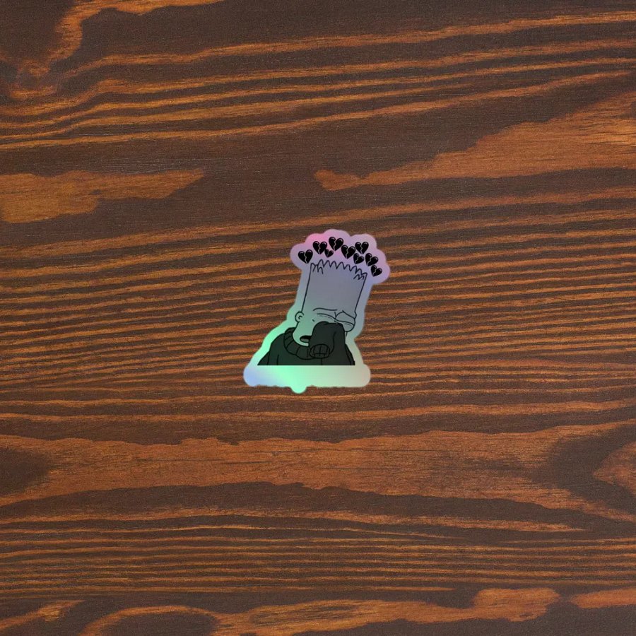 depressed bart sticker product image (5)