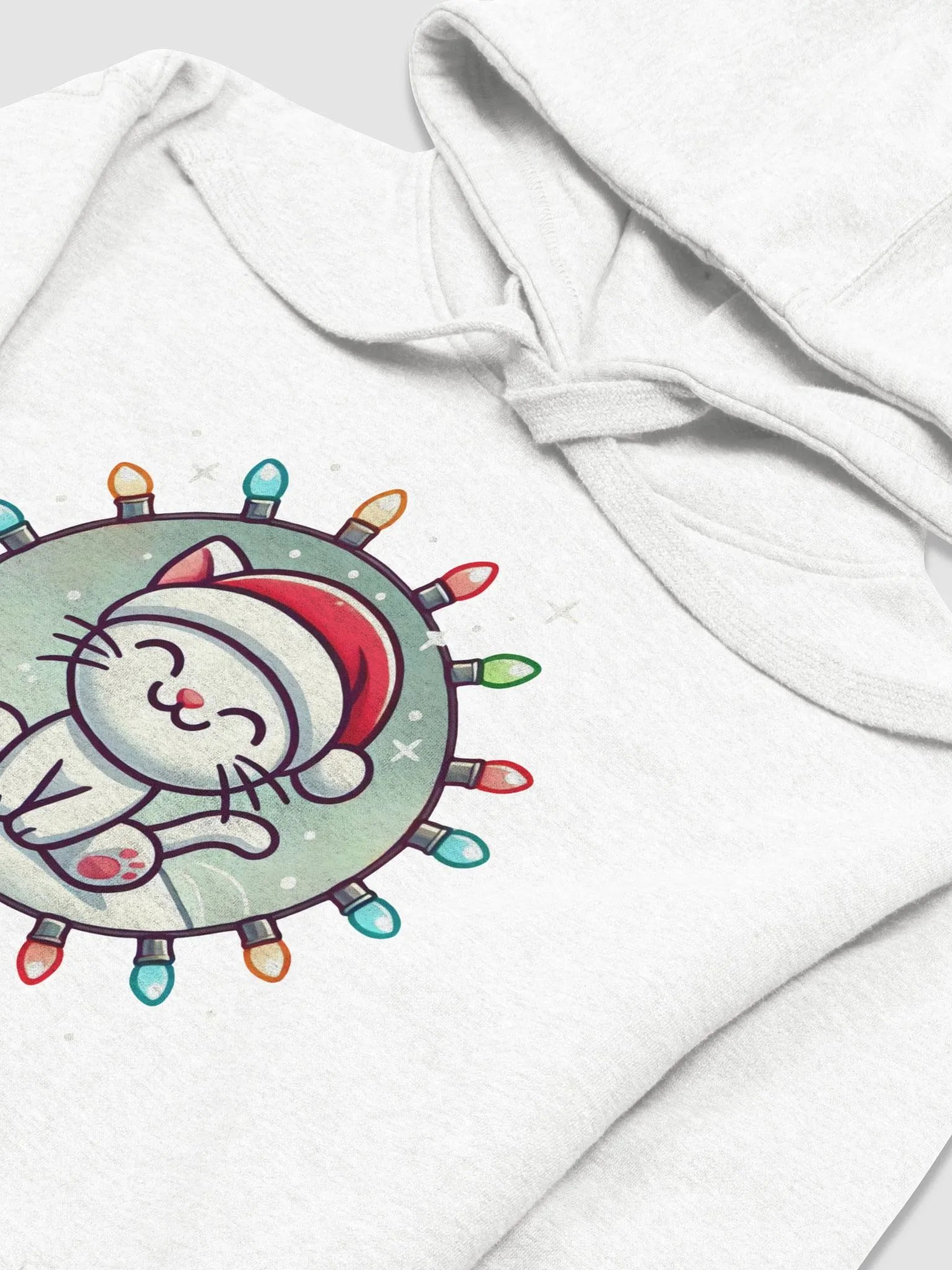 Merry Catmas Lights Hoodie product image (29)