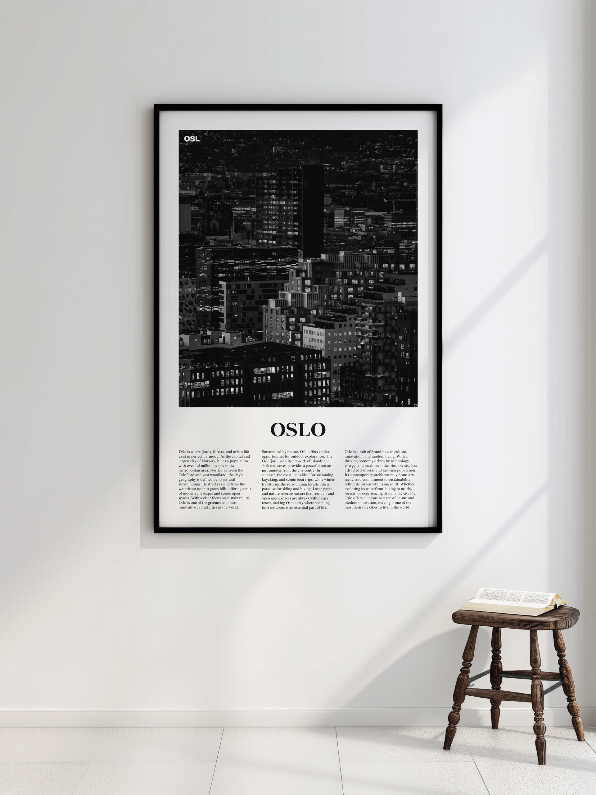 Oslo 03 Newspaper Poster product image (2)