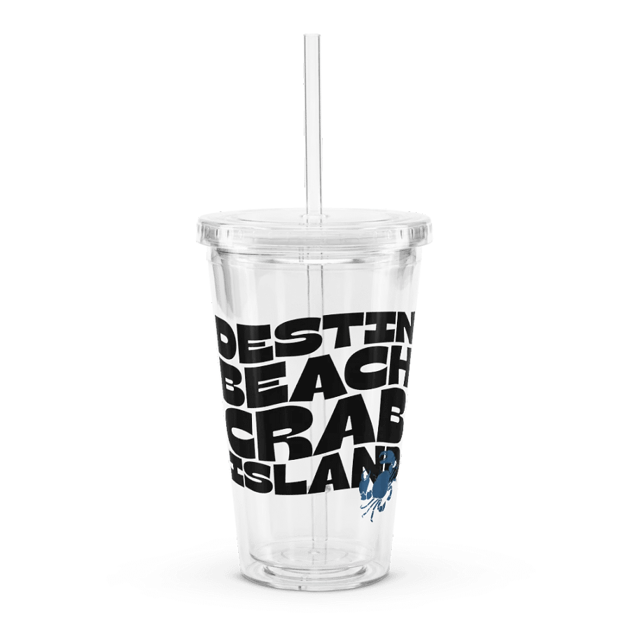 Destin Beach Crab Island 16 oz Tumbler product image (1)