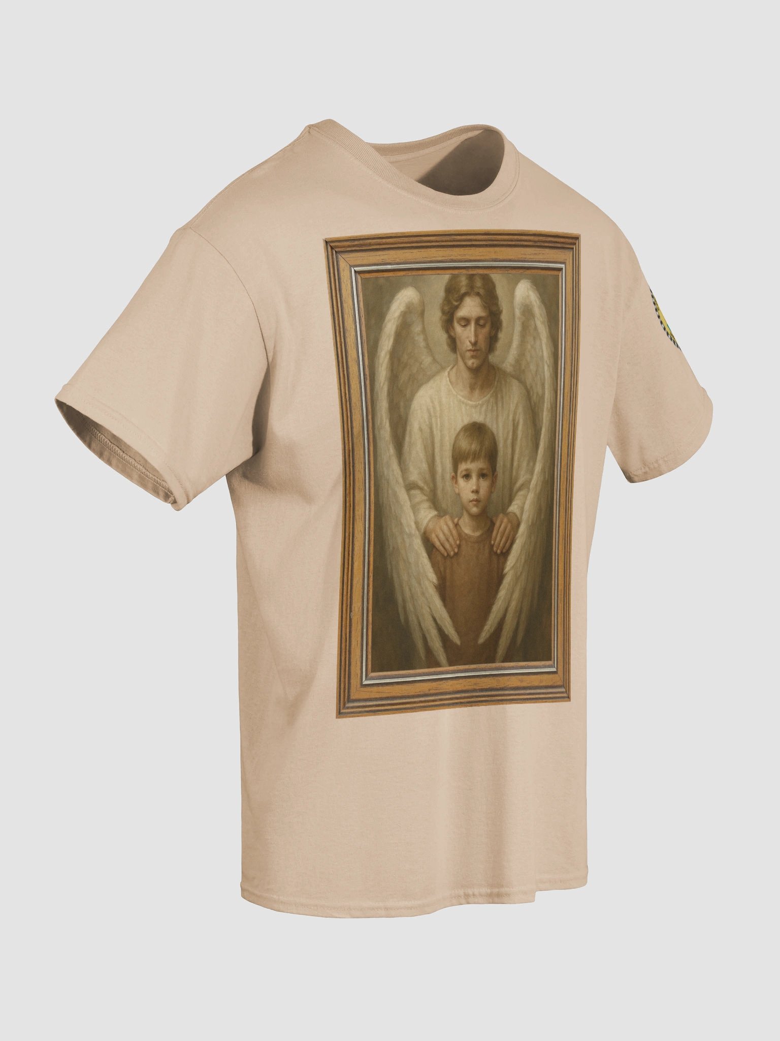 Angels Watch Over Them (Male) Gildan Heavyweight T-Shirt Colors (3) product image (4)