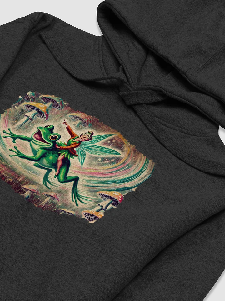 Whimsical Fairy and Frog Premium Unisex Hoodie product image (1)