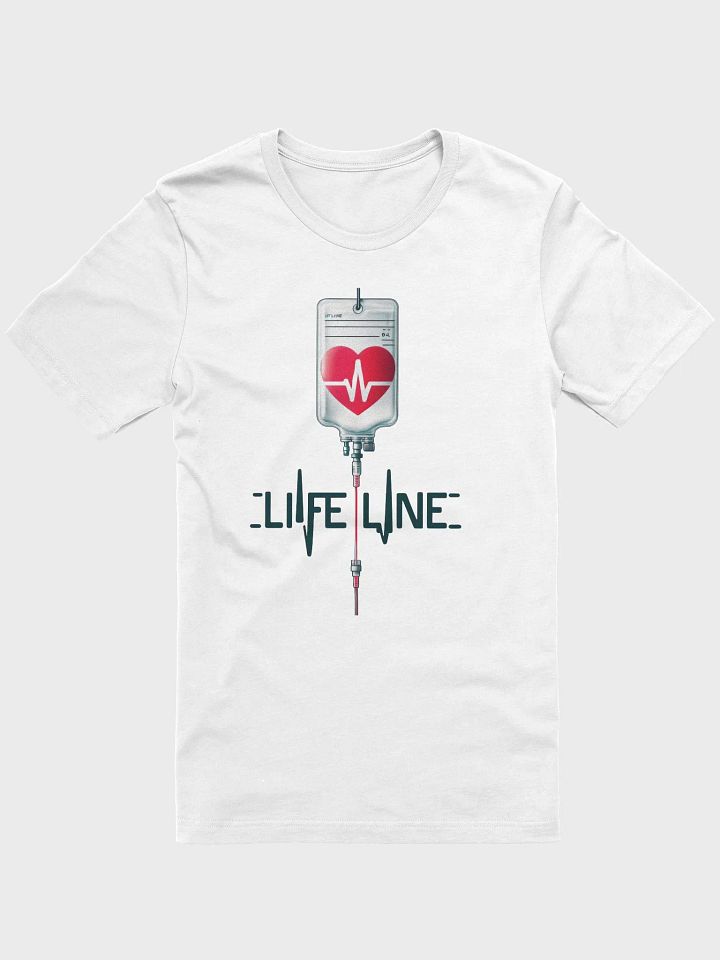 Lifeline Heartbeat IV Bag T-Shirt product image (4)
