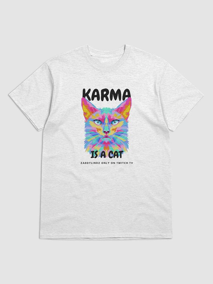 karma is a cat shirt product image (4)
