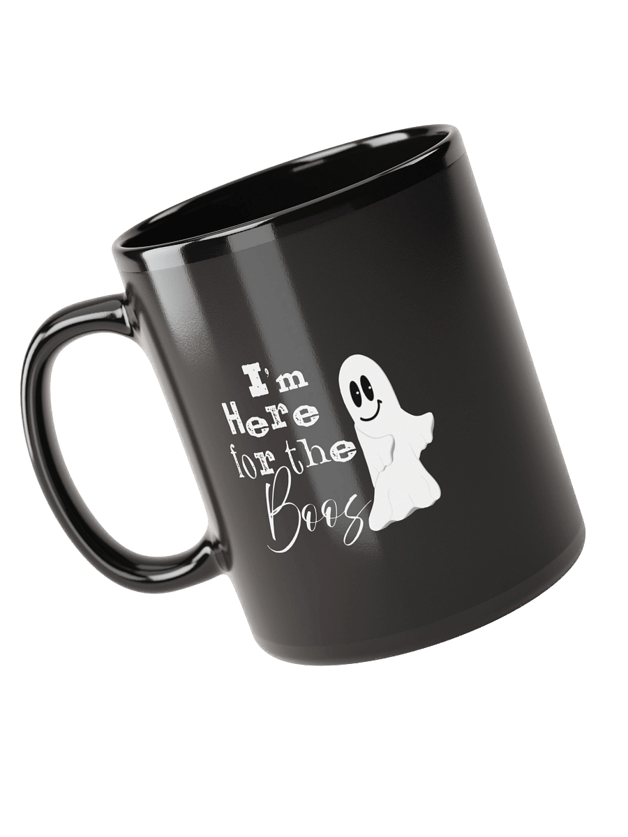I'm Here for the Boos – Funny Ghost Halloween Ceramic Mug product image (6)