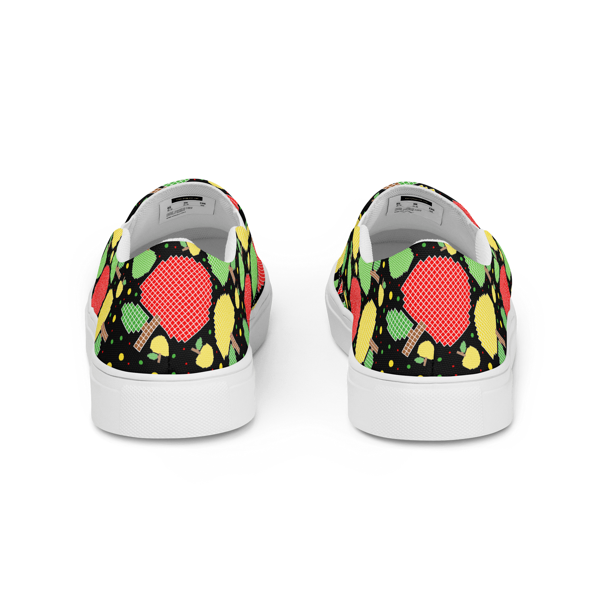 Vibrant Apple Delight Slip-On Shoes product image (4)