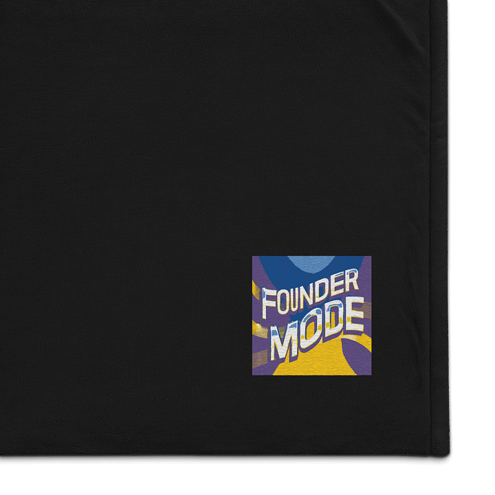 FOUNDER MODE Premium Sherpa Blanket product image (1)