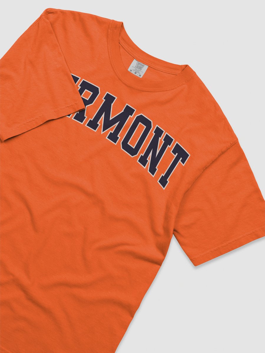 Vermont Vintage Varsity Unisex Garment-Dyed T-shirt product image (16)