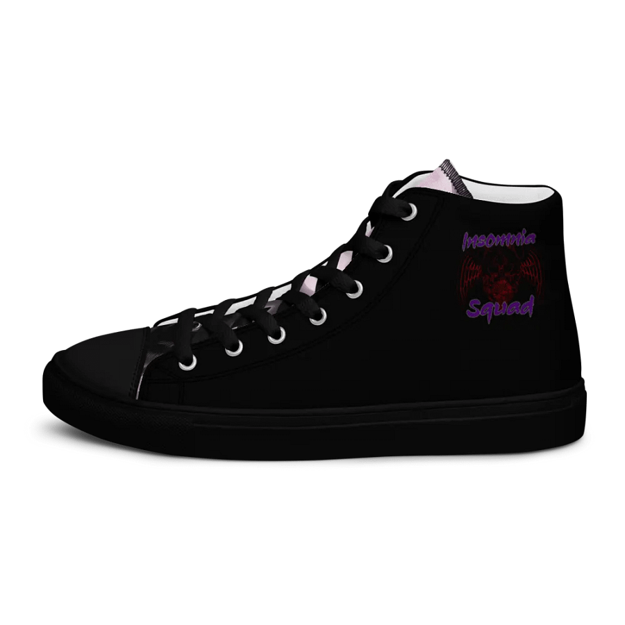 Men's Black Insomnia Squad Canvas Hi-Tops product image (8)