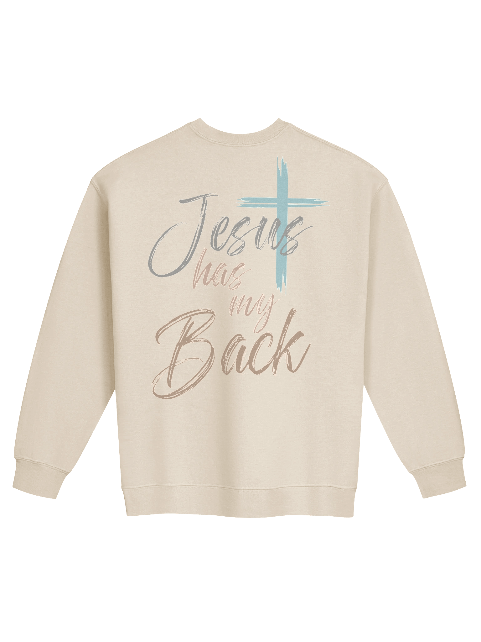 Jesus Has My Back Sweatshirt product image (2)
