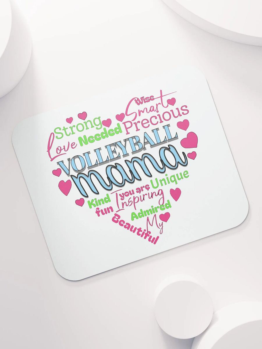 Heart Volleyball Mama Mouse Pad product image (3)