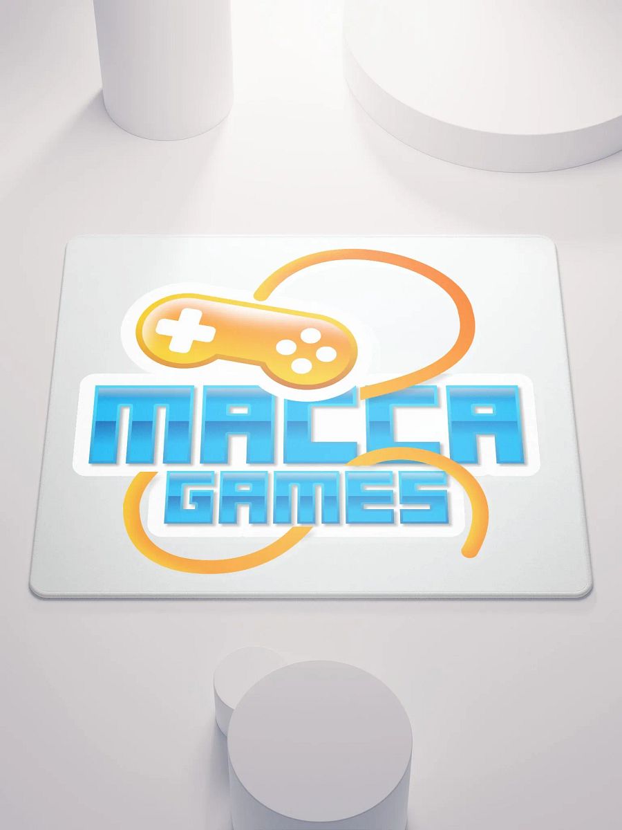 Maccagames mouse pad logo product image (1)