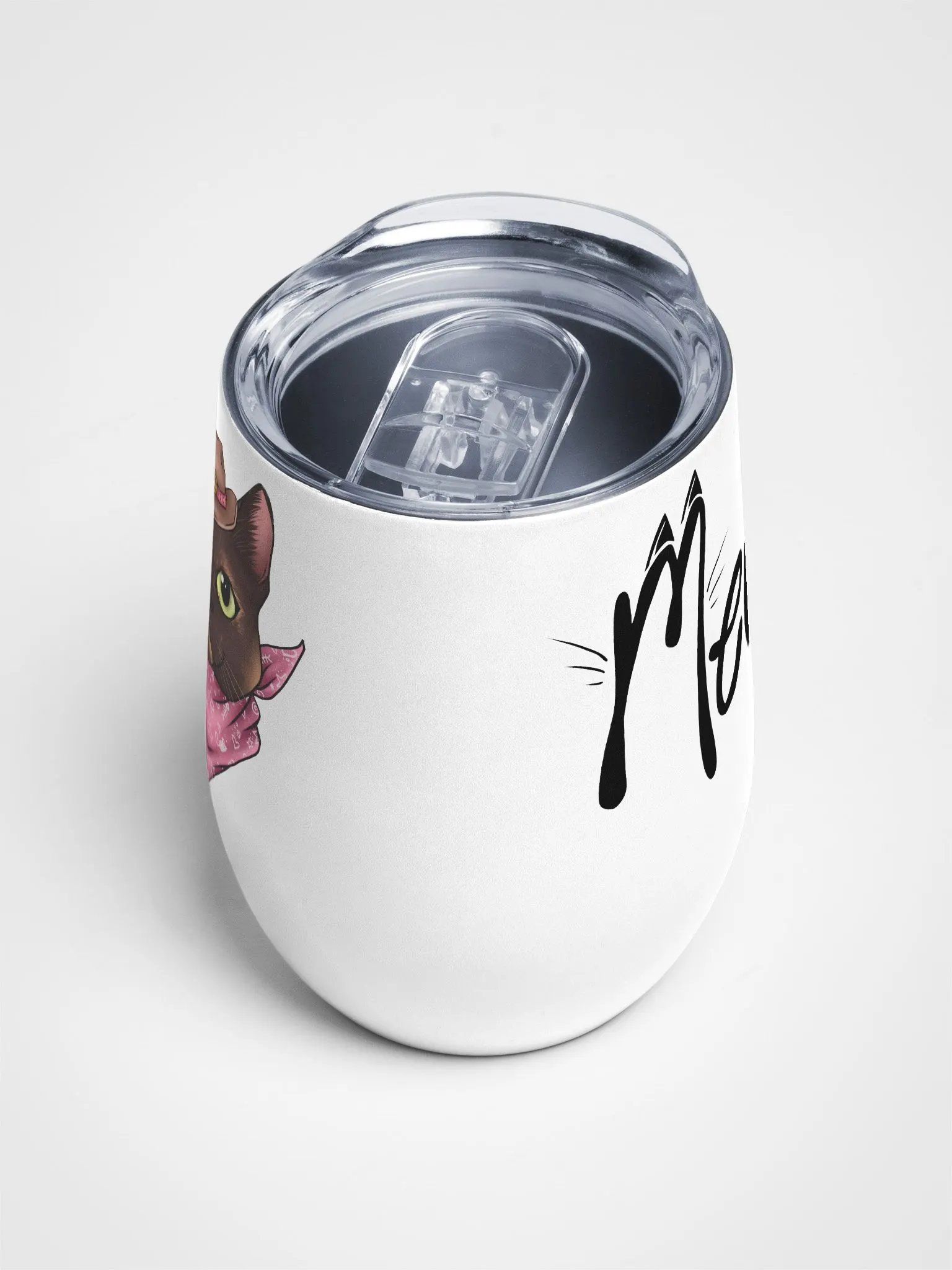 Purrfect Sip Wine Tumbler product image (4)