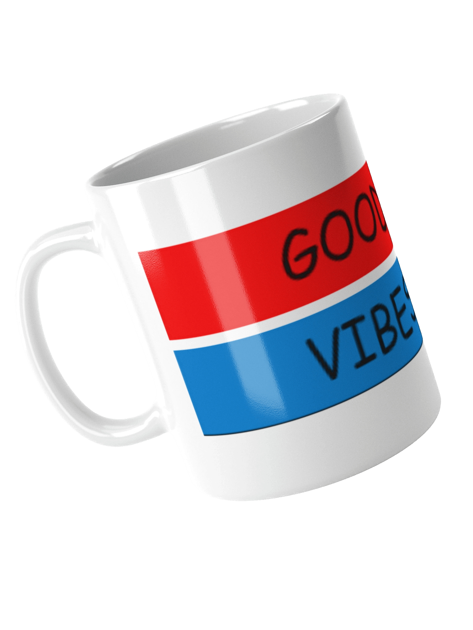 Good Vibes Split Color Mug product image (8)