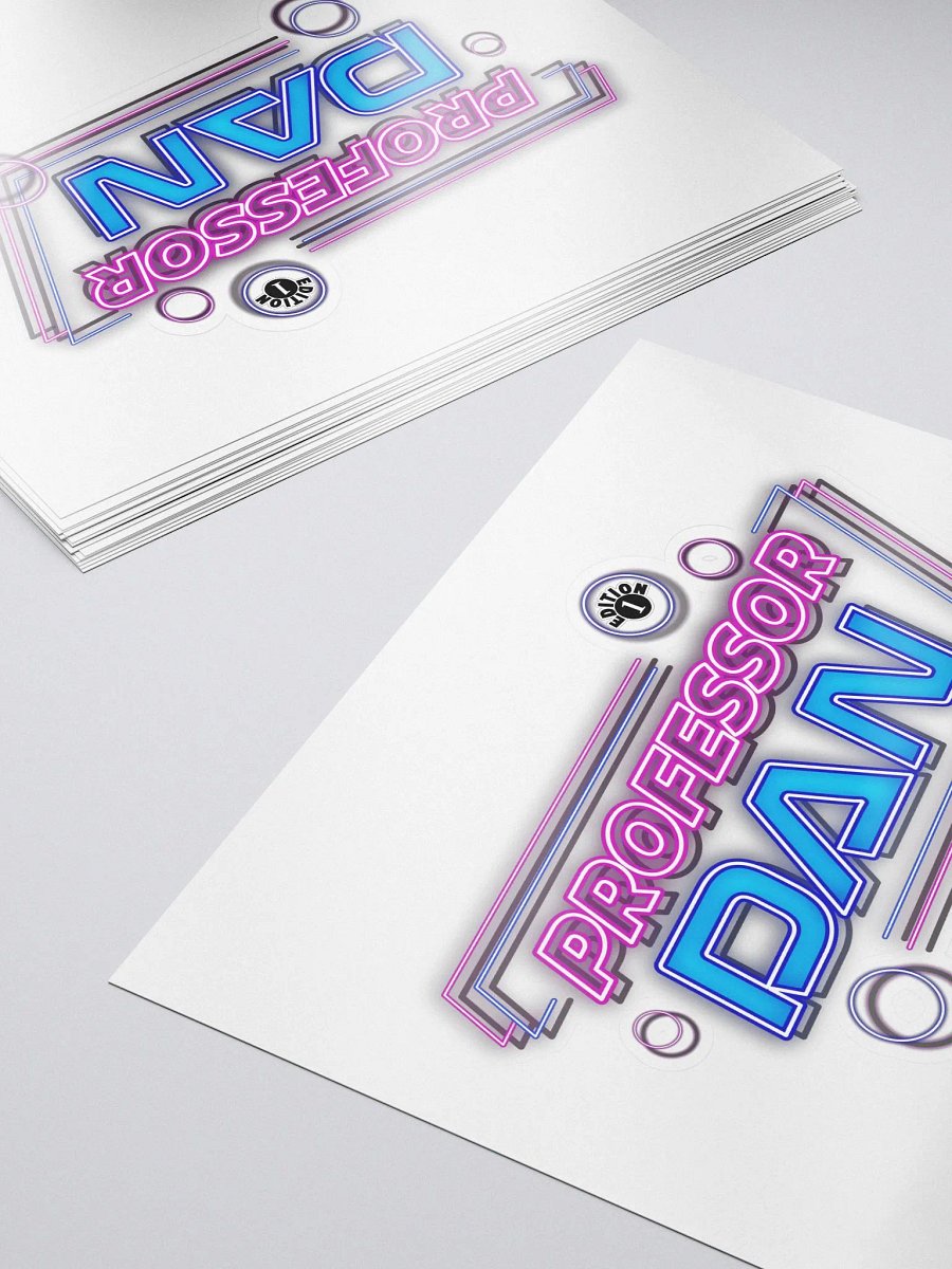 Professor Dan 1st Edition Stickers product image (5)