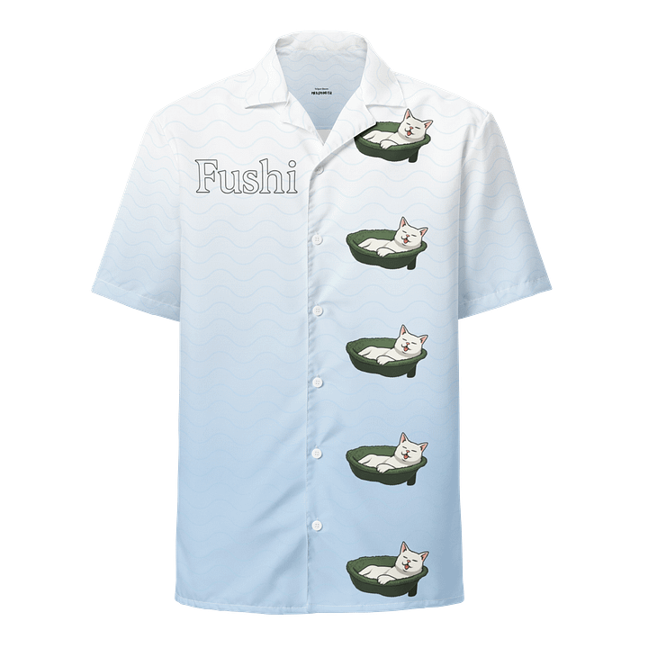 Sleepy Fushi Hawaiian Style Shirt product image (1)