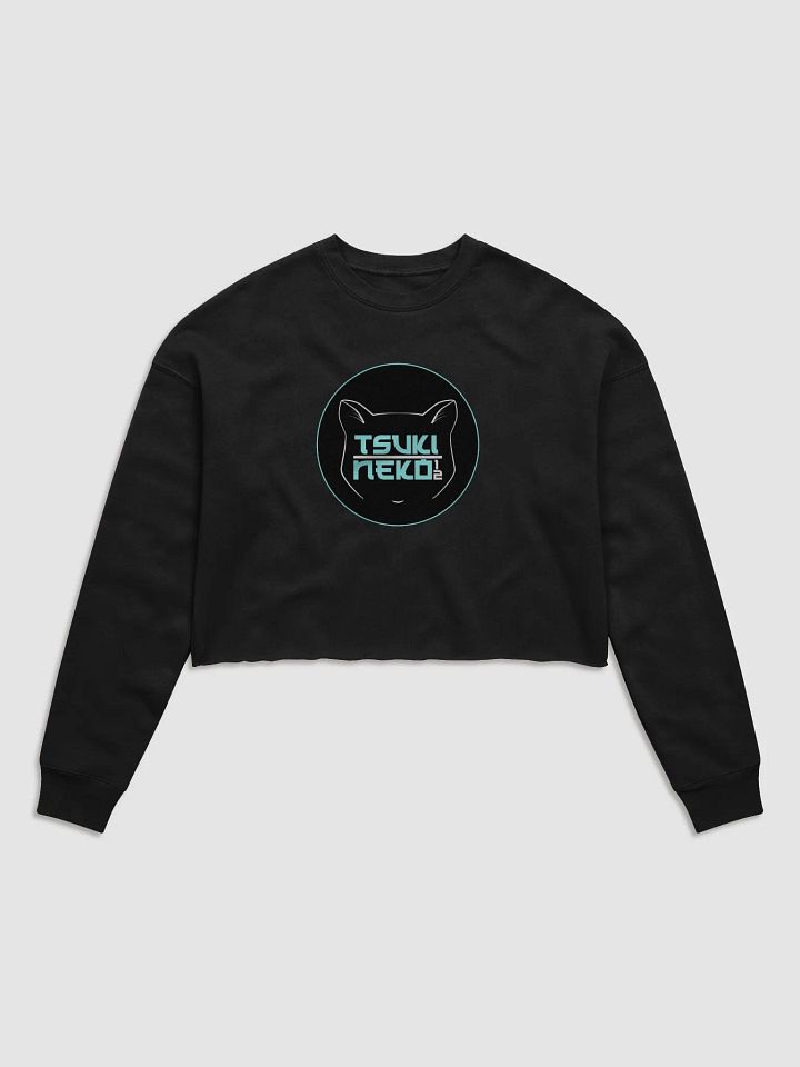 Tsuki Neko Logo#1 [Cropped Sweater] product image (1)