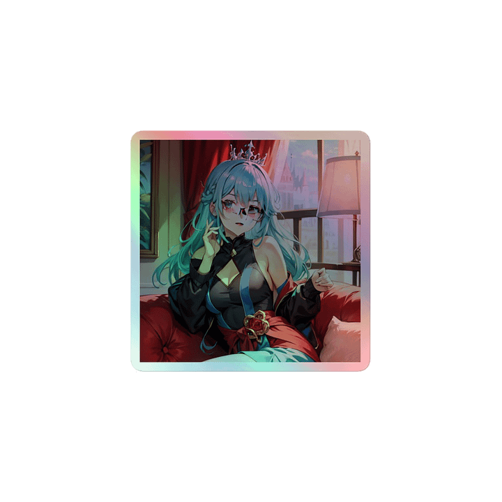 Aqua K Princess HOLOGRAPHIC" STICKERS product image (1)