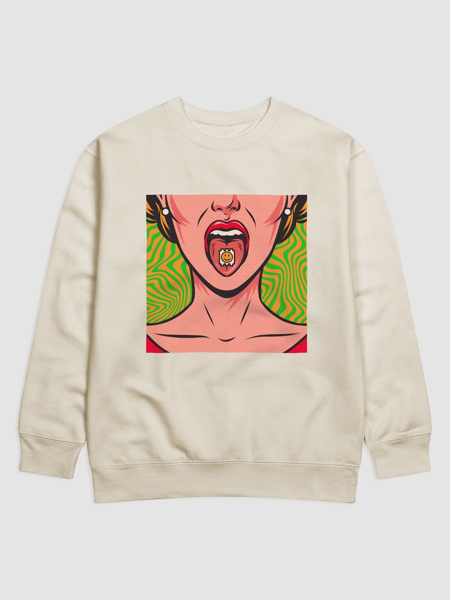 Pop Art Smile Sweatshirt product image (5)