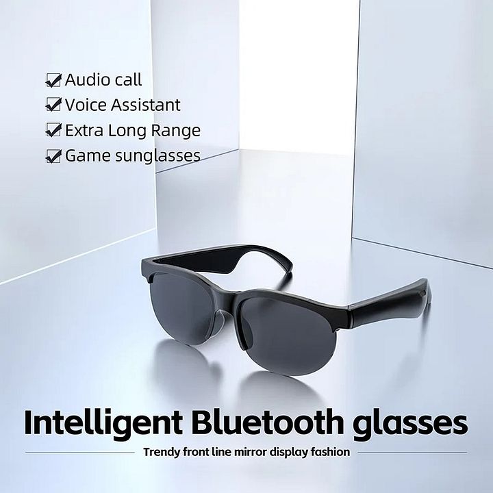 Bluetooth Sports Sunglasses – Wireless Headset, Ear Hook Earbuds, Hands-Free Driving & Outdoor Gear! product image (1)