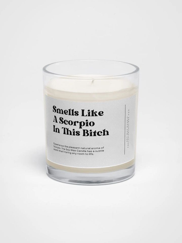 Funny Scorpio Candle product image (1)