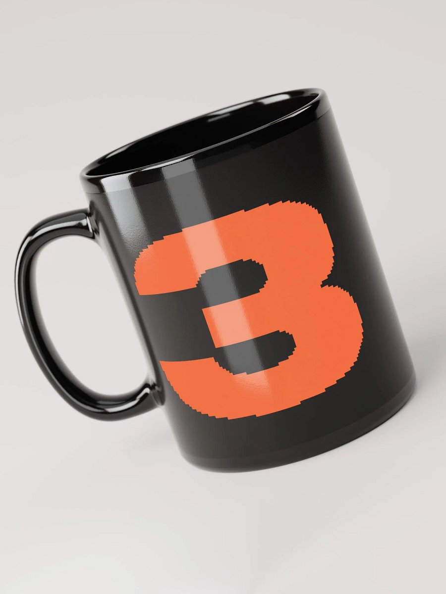 Three Mug (Black) product image (5)
