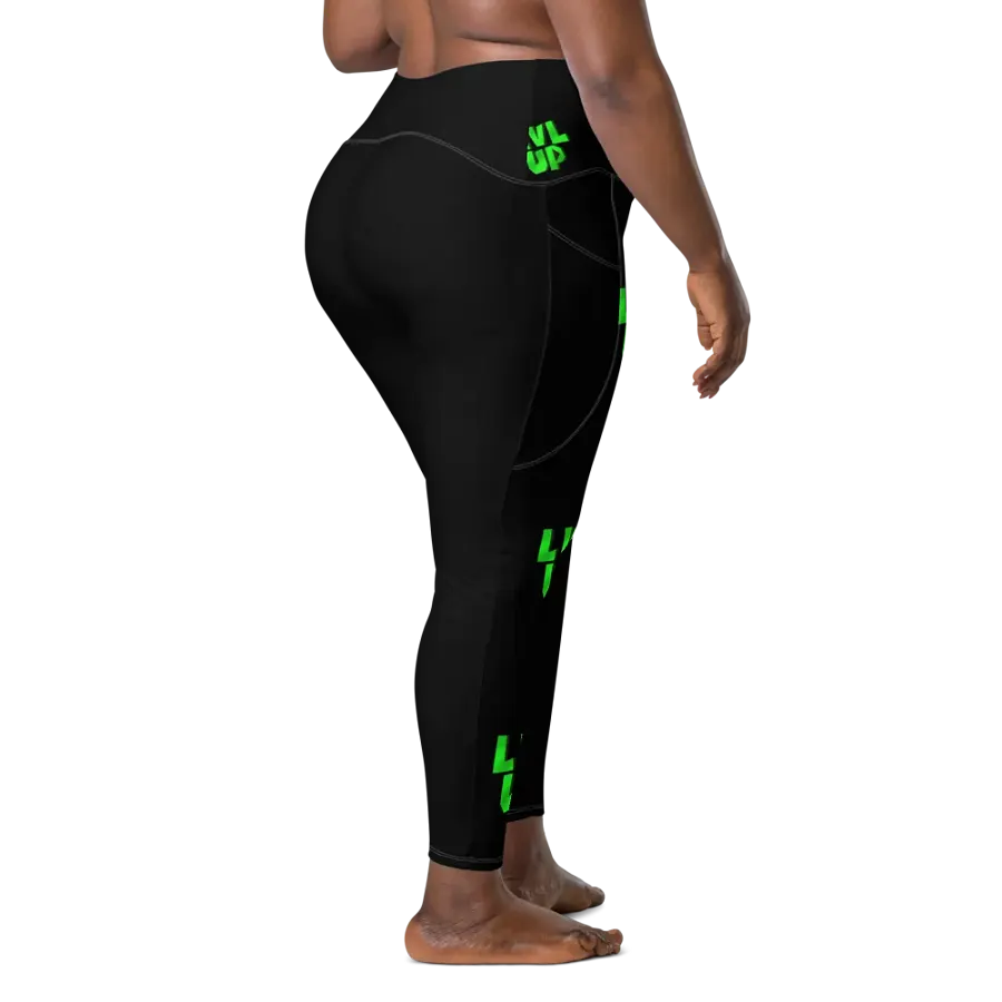 LVL UP Black Yoga Pants product image (6)