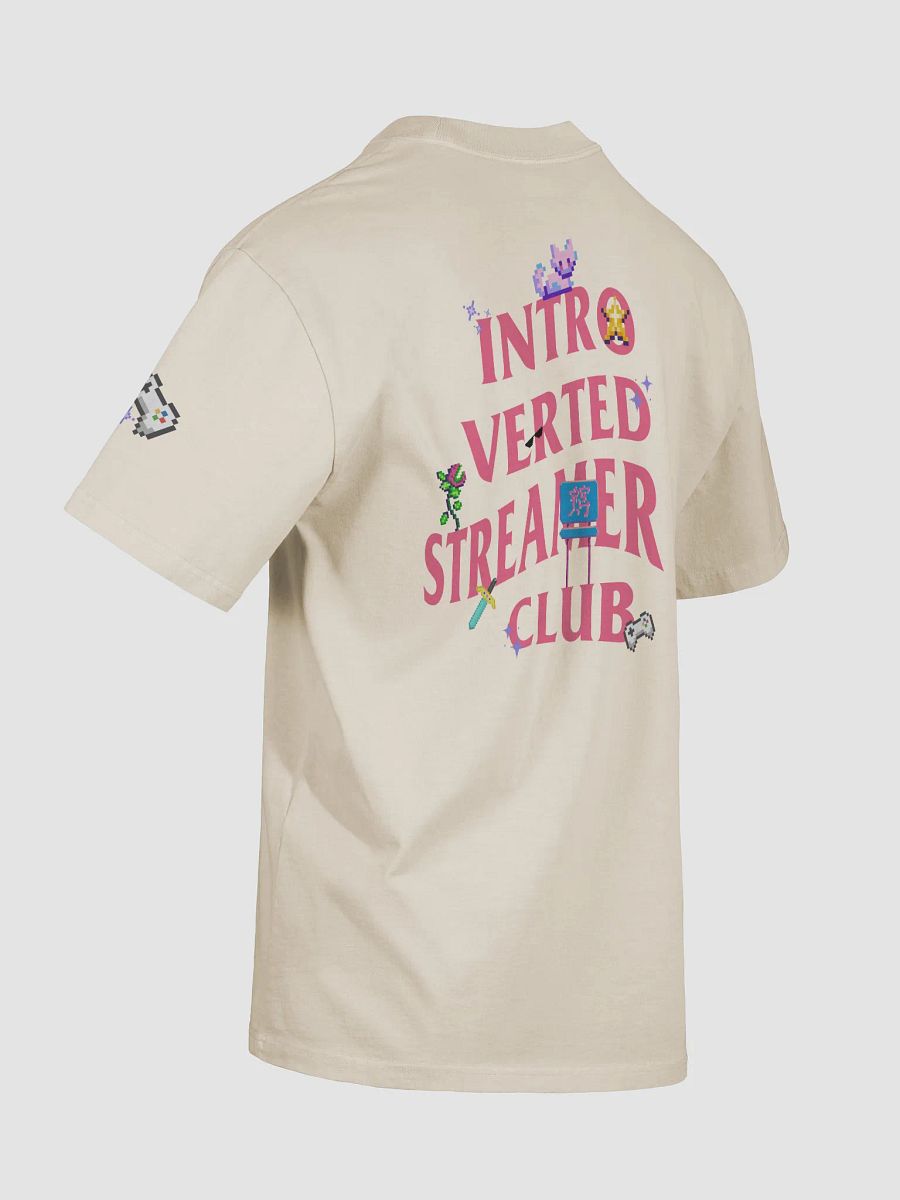 Introverted Streamer Club "Pixel-Elated" Oversized Tee product image (32)