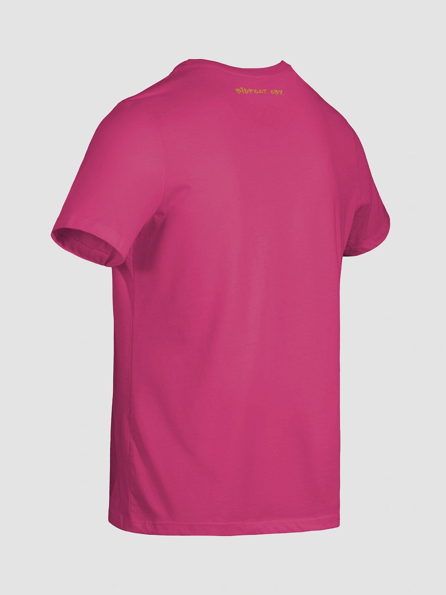 Destination Bigfoot Bronco Bigfoot Logo Bella+Canvas Women's Supersoft Relaxed-fit T-Shirt (Berry) product image (10)