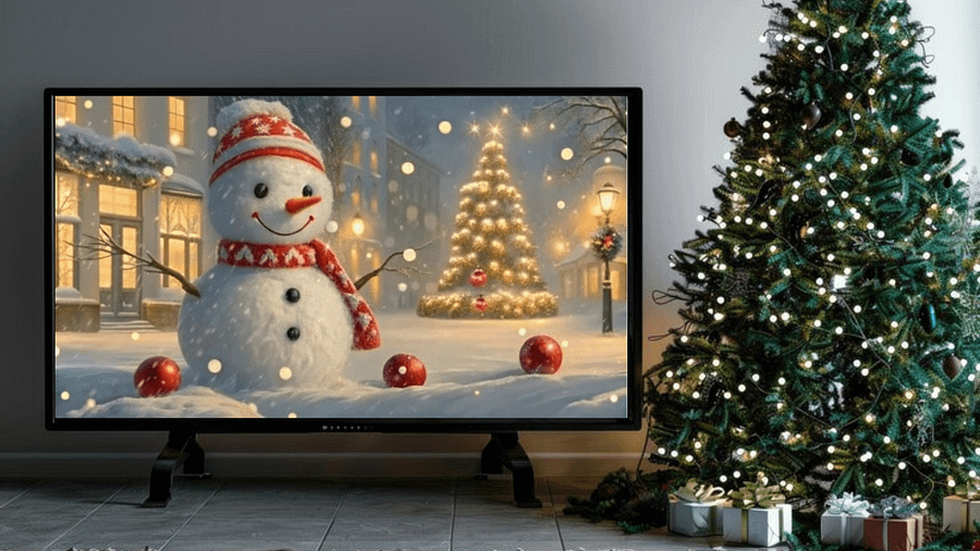 The Snowman’s Festive Wonderland Christmas in the Village - Frame TV IV product image (5)