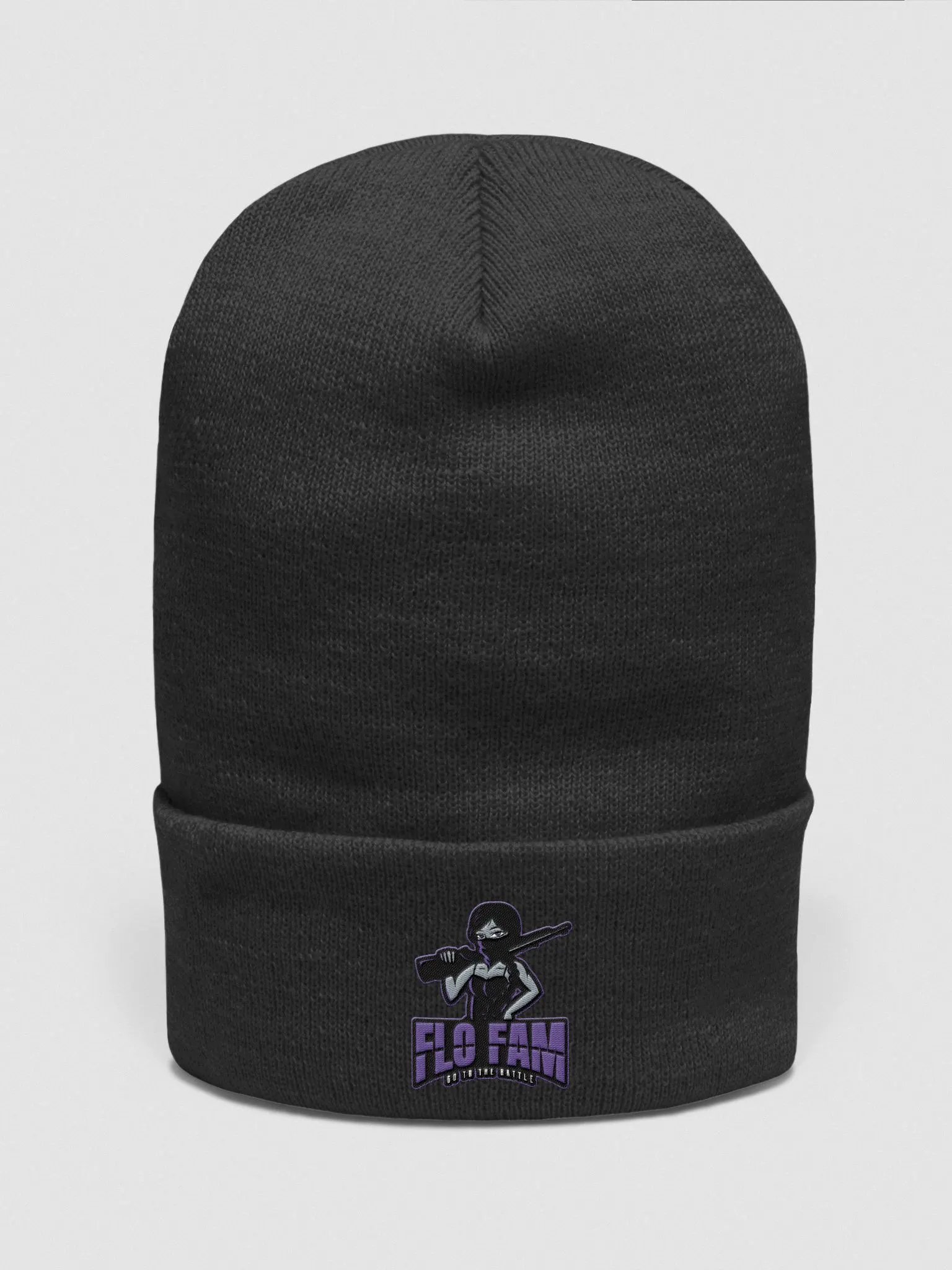 Purple Love FLOFAM Beanie product image (1)
