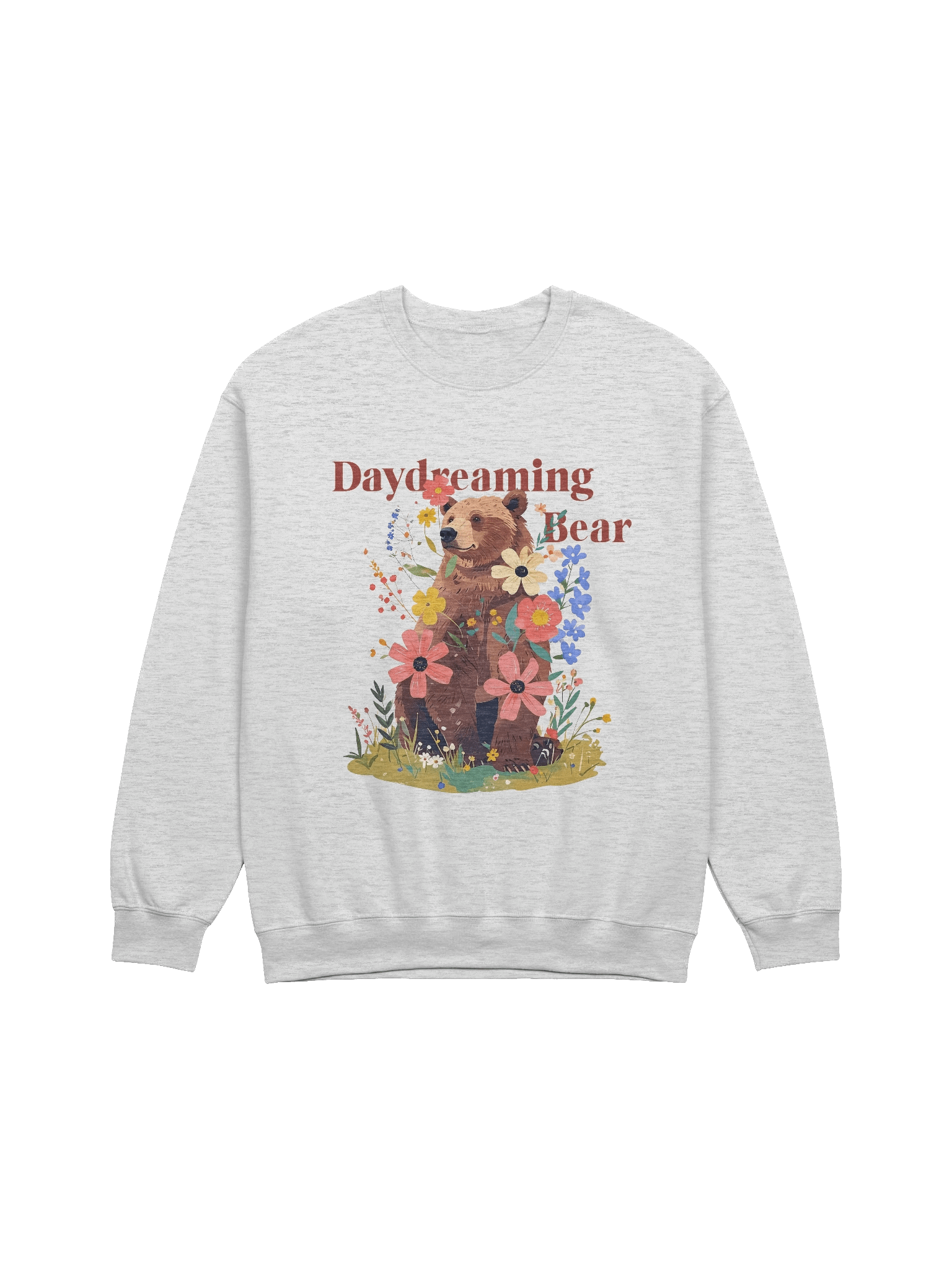 Daydreaming Bear Crewneck Sweatshirt product image (4)