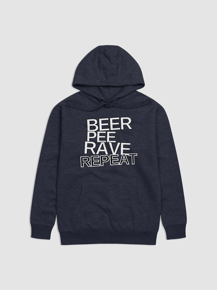 Beer Pee Rave Repeat Hoodie product image (6)