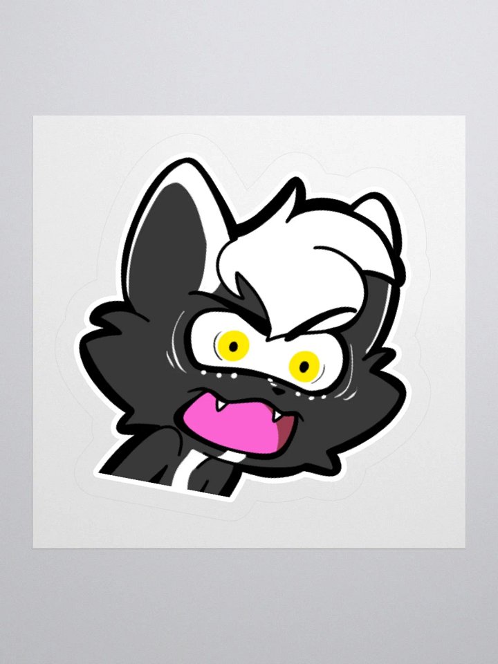 Angy Cat Sticker product image (1)
