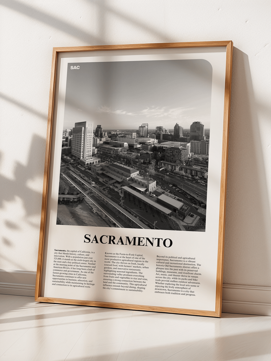 Sacramento 02 Newspaper Poster product image (2)