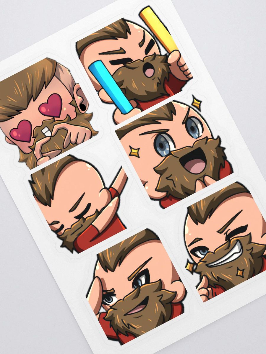 NorseRekkr Emoticon Sticker Variety Pack product image (1)