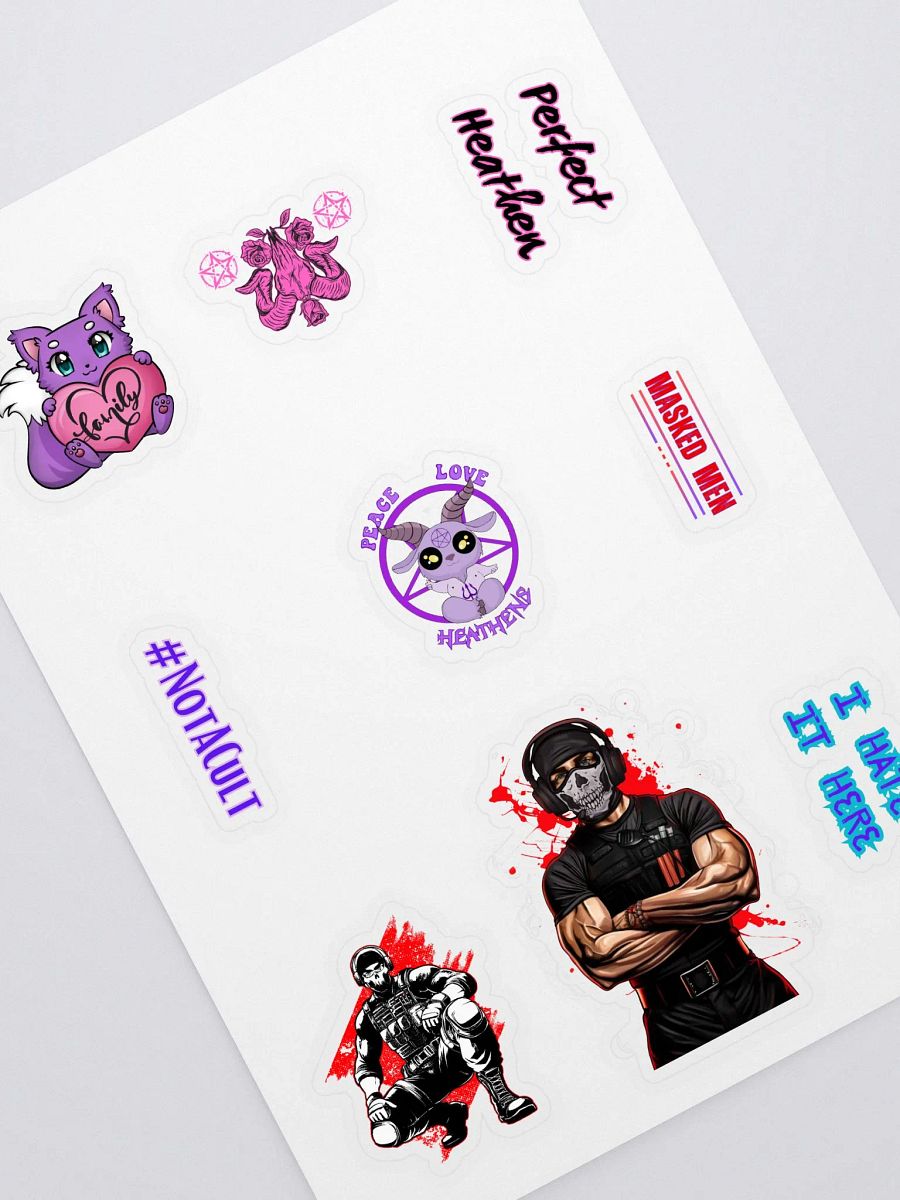 Heathen Sticker Sheet Part 2 product image (2)