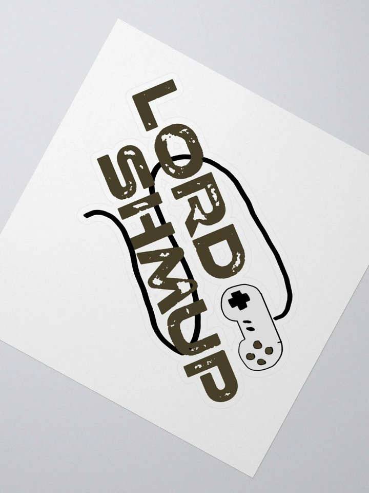 Retro Logo Sticker product image (2)