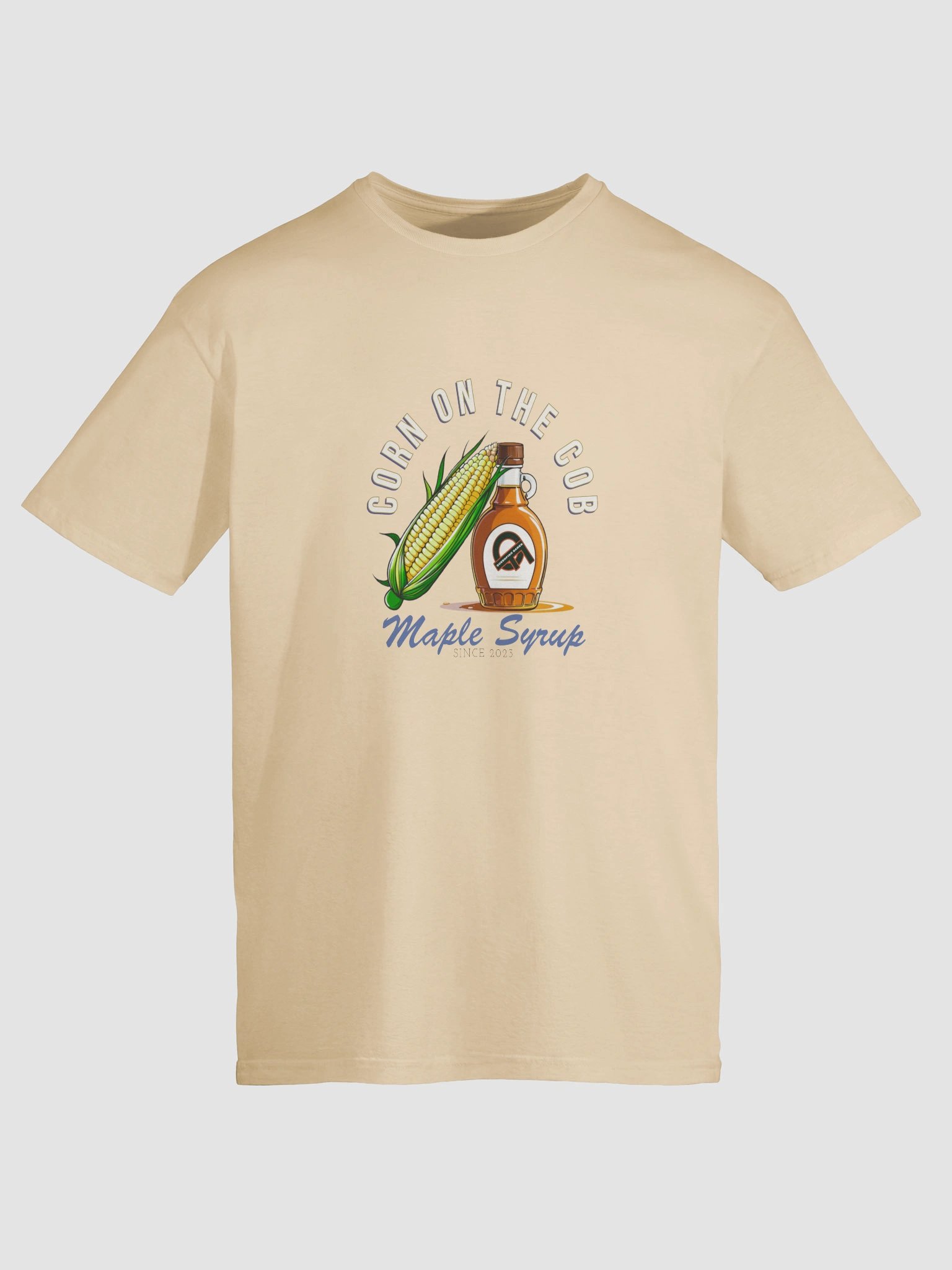Corn on the Cob Maple Syrup Shirt - QFG Logo product image (9)