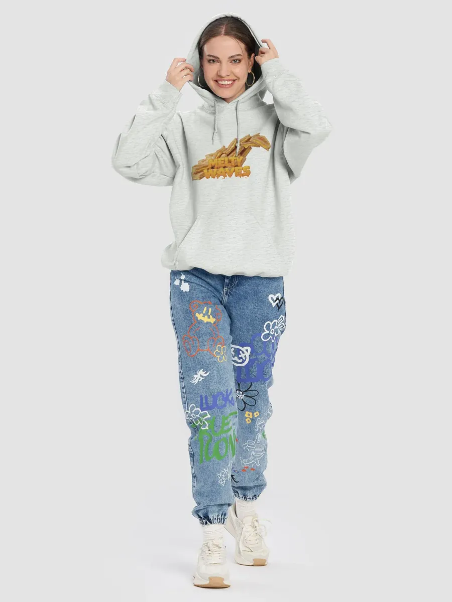 Gradient Melty Waves Unisex Hoodie product image (71)