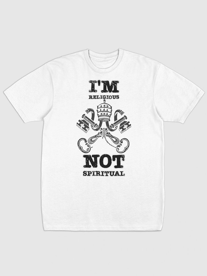 Religious, Not Spiritual Tee - White product image (1)