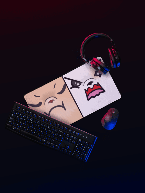 Dual Puppitude (Desk Mat) product image (2)