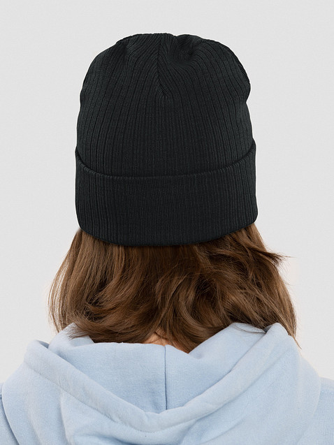 Photo showing Atlantis Ribbed Knit Beanie