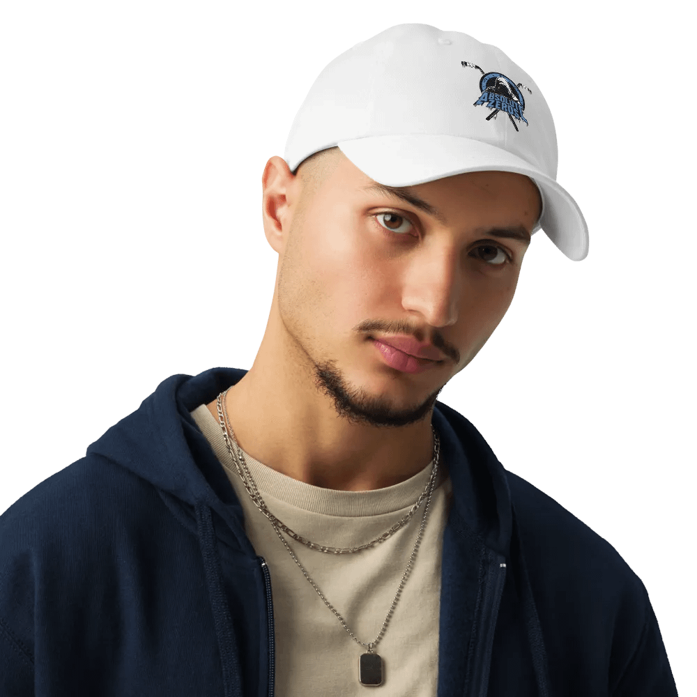 White Dad Cap product image (4)