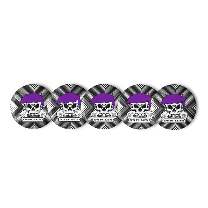 Enigma Nation Set of Pin Buttons product image (1)