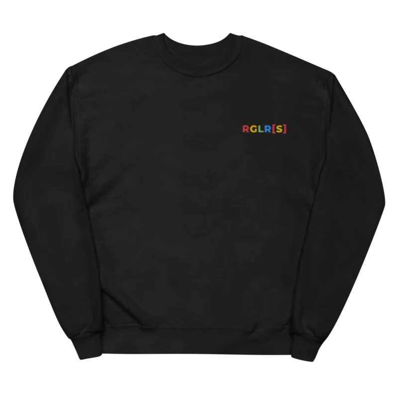 The Regulars Black Crewneck - Color Embroidery product image (1)