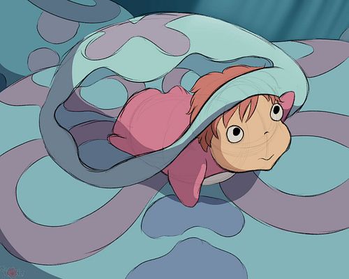 🧜 MerMay 2025 ~ Day 7 - Miyazaki 🪼 (ft. Ponyo)

I thought this would be the best way to pay tribute to my first Ghibli movie ...