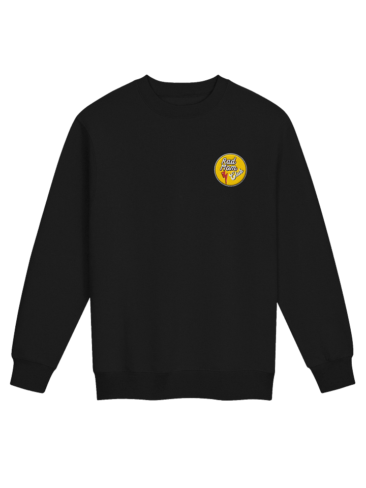 Rad Mom Club Embroidered Crew Neck Sweatshirt product image (1)